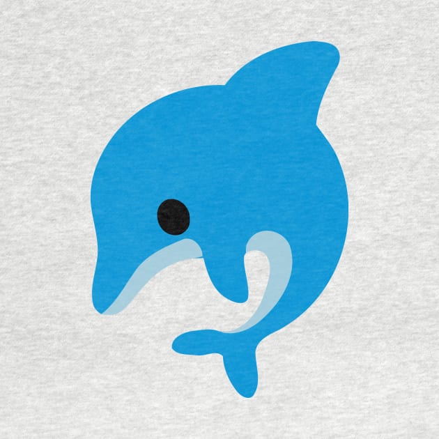 Blue Dolphin Emoticon by AnotherOne